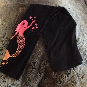 Justice Mermaid Leggings Size 10